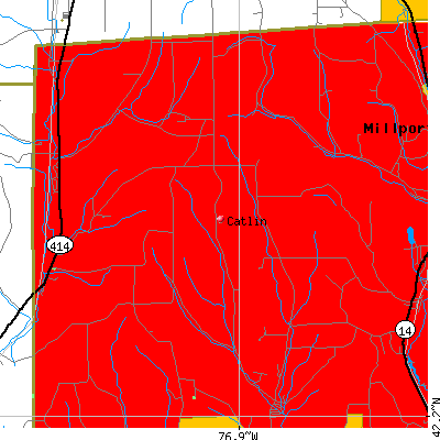 Catlin map