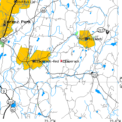 Claverack map