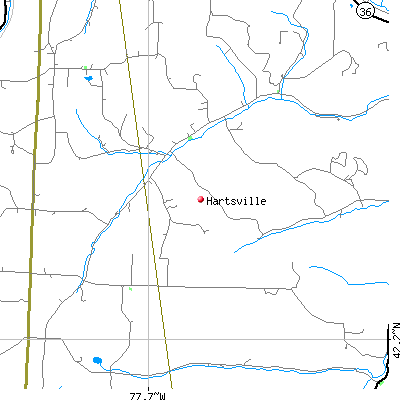 Hartsville map
