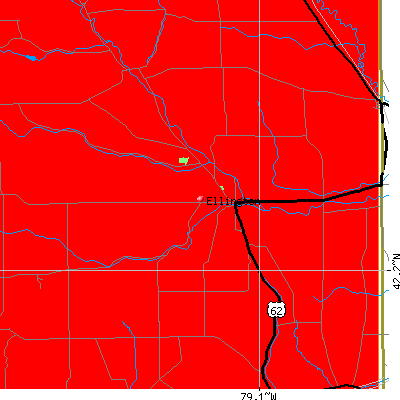 Ellington map
