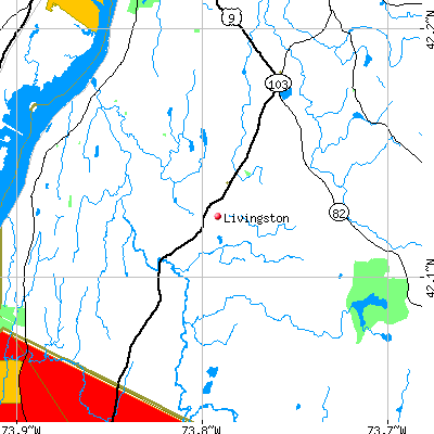 Livingston map