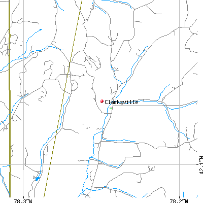 Clarksville map