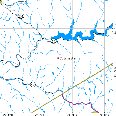 Colchester map