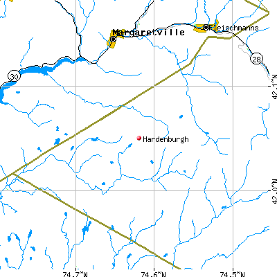 Hardenburgh map