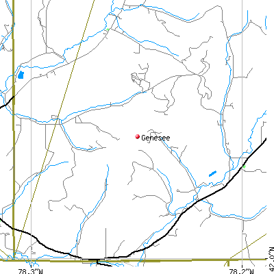 Genesee map