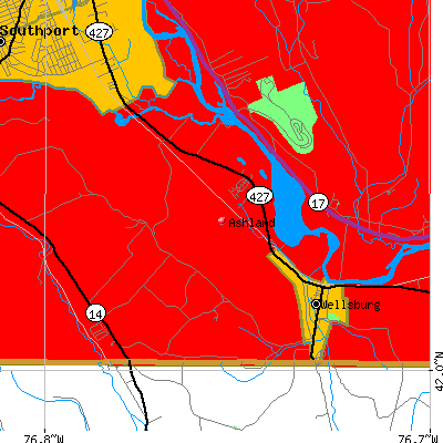 Ashland map