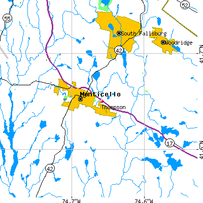 Thompson map