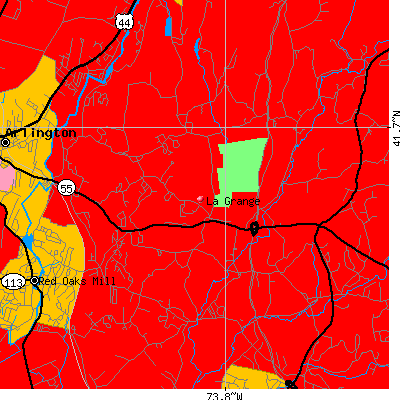 La Grange map