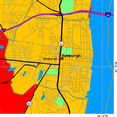 Newburgh map