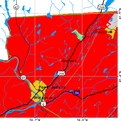 Deerpark map