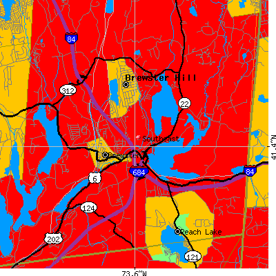 Southeast map