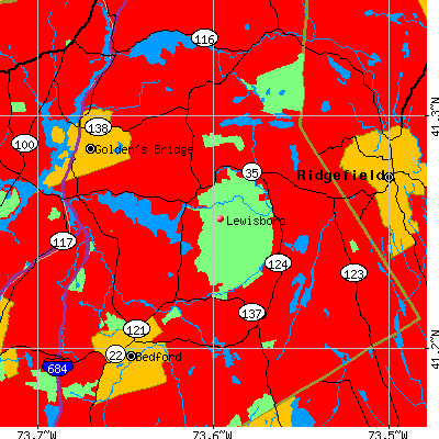 Lewisboro map