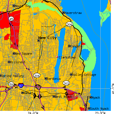 Clarkstown map