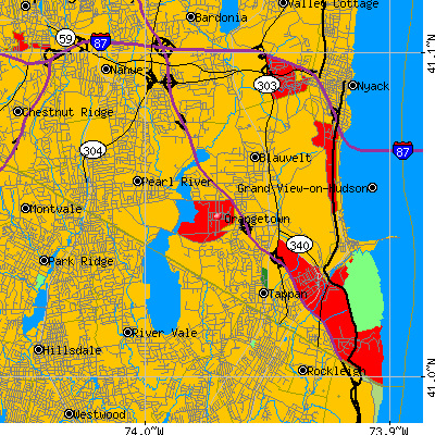 Orangetown map