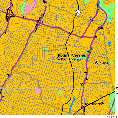 Mount Vernon map