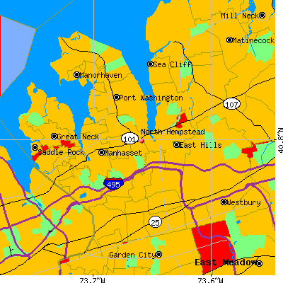 North Hempstead map