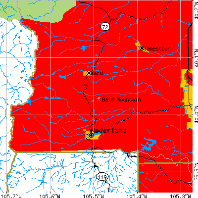 Bald Mountain map