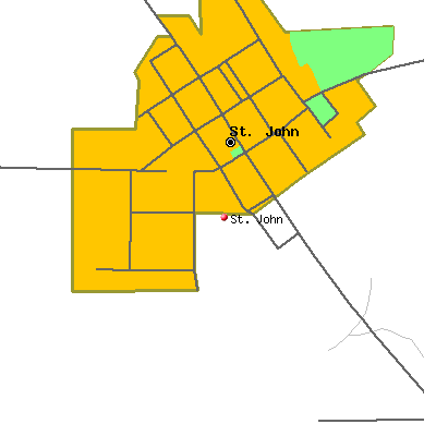St. John map