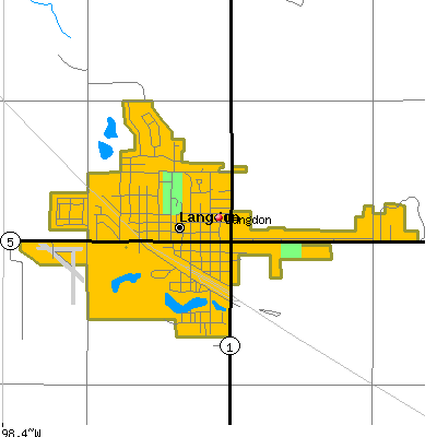 Langdon map