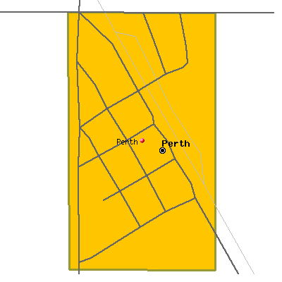 Perth map