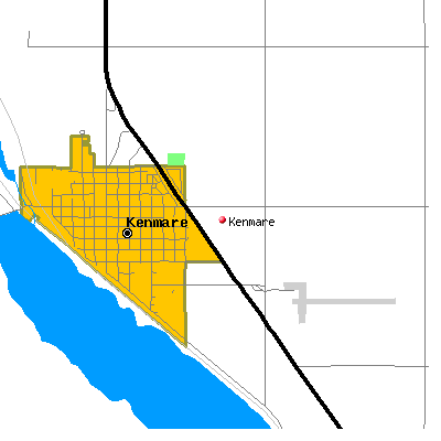 Kenmare map