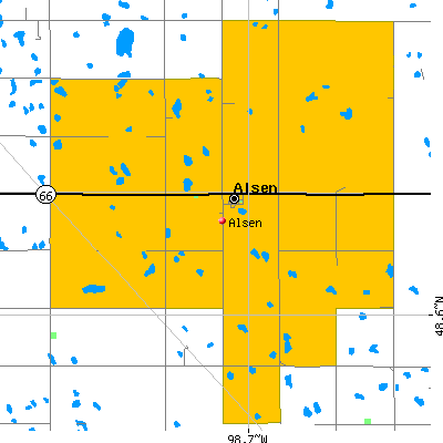 Alsen map