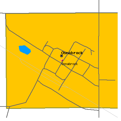 Osnabrock map