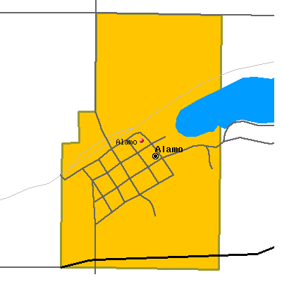 Alamo map