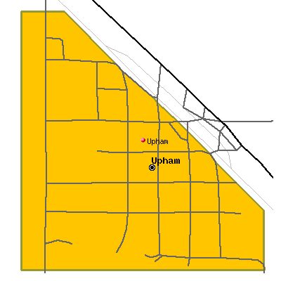 Upham map