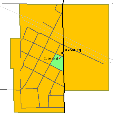 Edinburg map