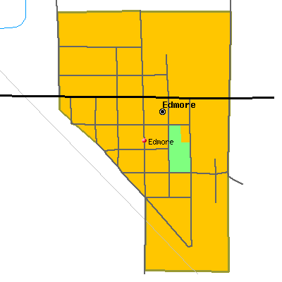 Edmore map