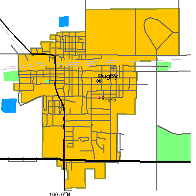Rugby map