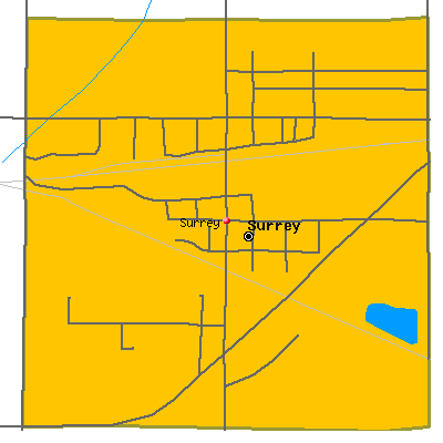 Surrey map