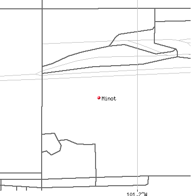 Minot map