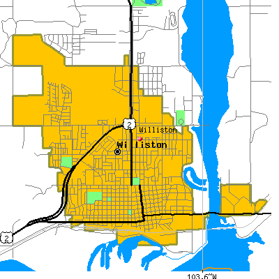 Williston map