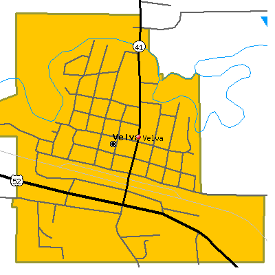 Velva map