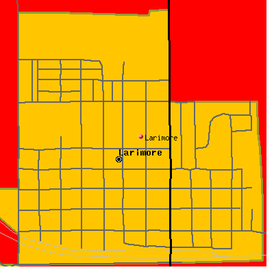 Larimore map
