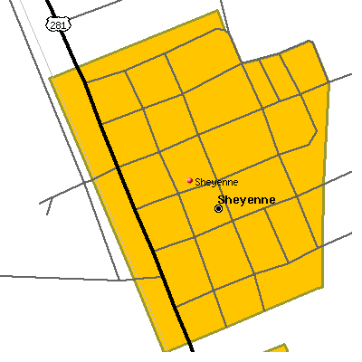 Sheyenne map