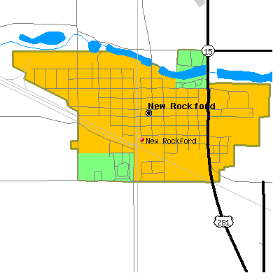 New Rockford map