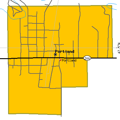 Portland map