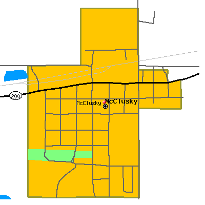 McClusky map