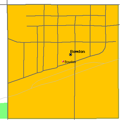 Bowdon map