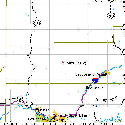 Grand Valley map