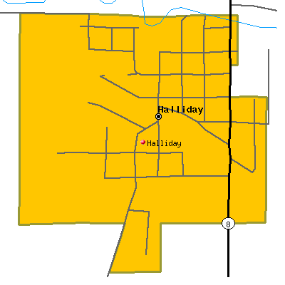 Halliday map