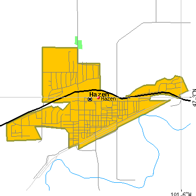 Hazen map