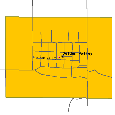 Golden Valley map