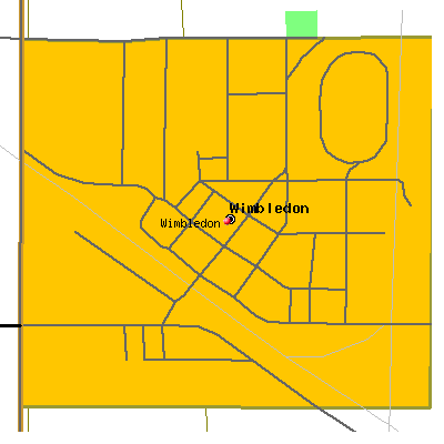Wimbledon map