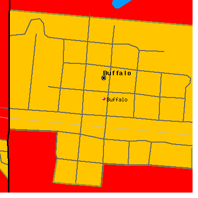 Buffalo map