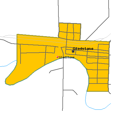 Gladstone map