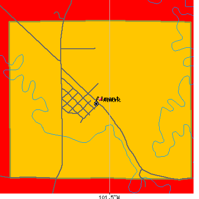 Almont map